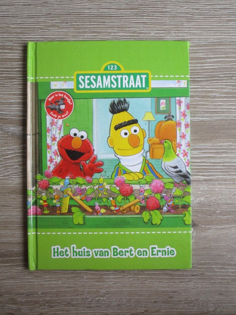 Sesamstraat; Het huis van Bert en Ernie, Ophalen of Verzenden, Gelezen, Fictie algemeen