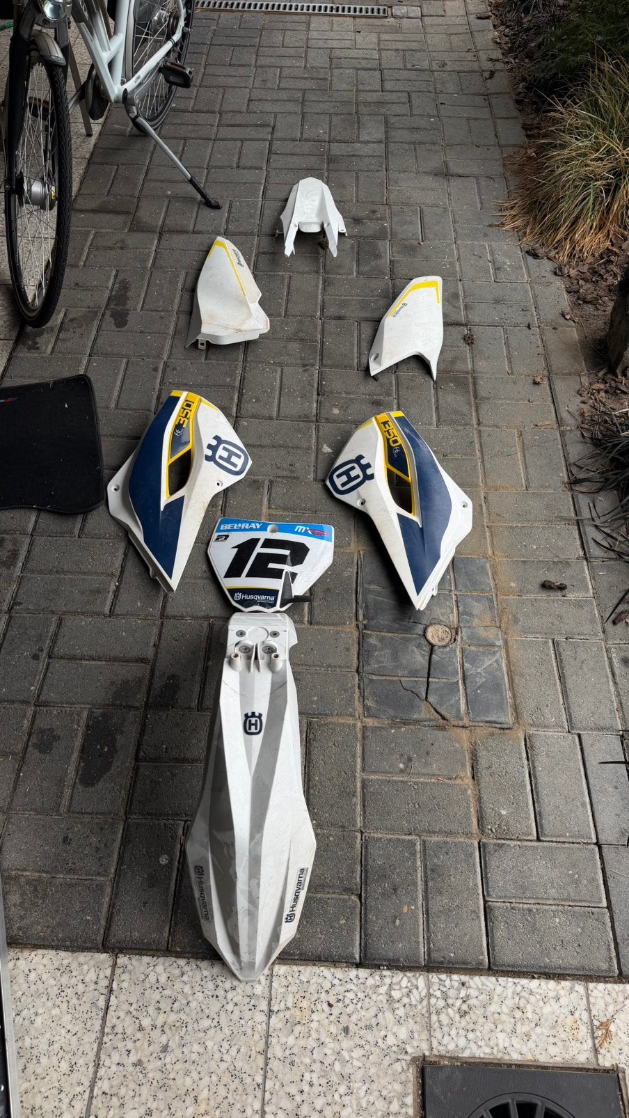 Husqvarna FE Kappenset plastik set 2012-2016, Motoren, Ophalen of Verzenden