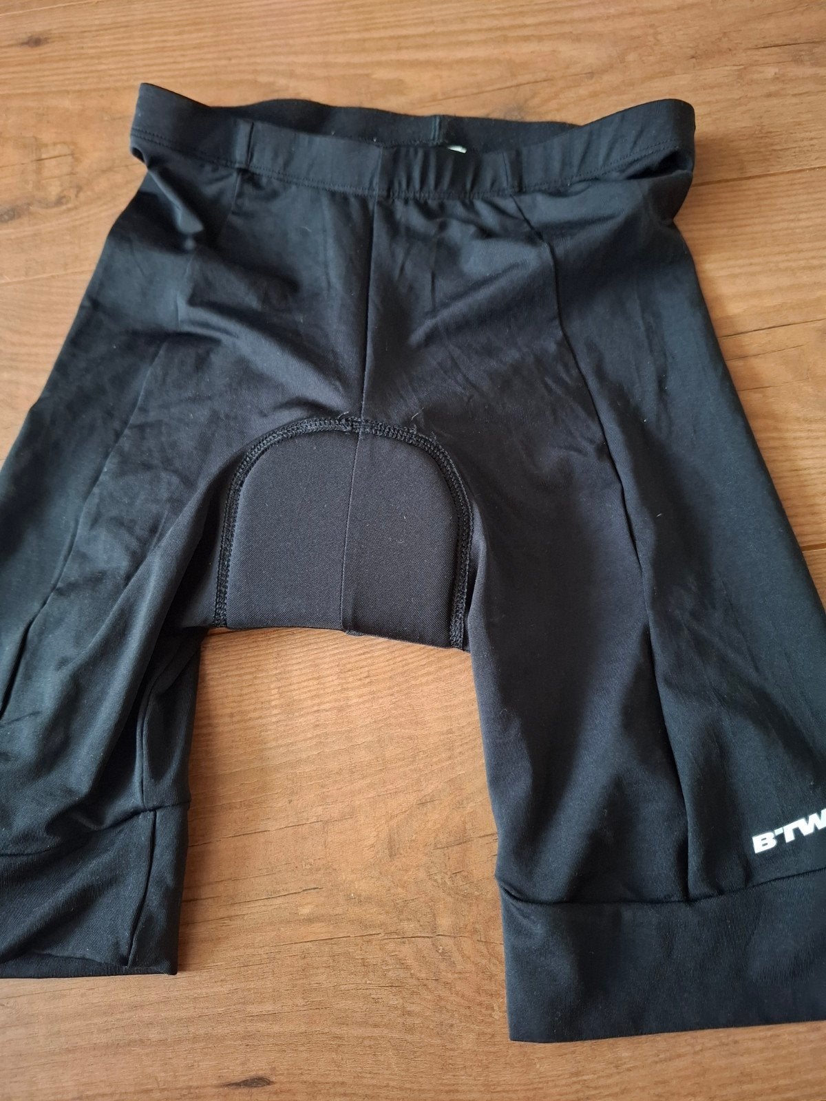 B'Twin Fietsbroek Kinderen Maat 12 Jaar Zwart, Gebruikt, Kinderen, Overige maten, B'Twin