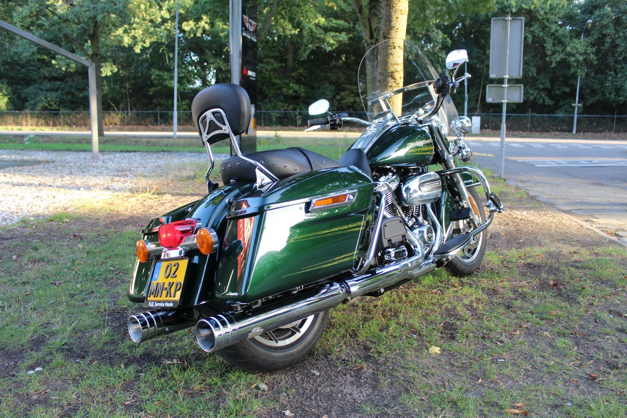 Harley-Davidson Road King FLHR Roadking, 1745 cc, Chopper, Bedrijf, Handgeschakeld