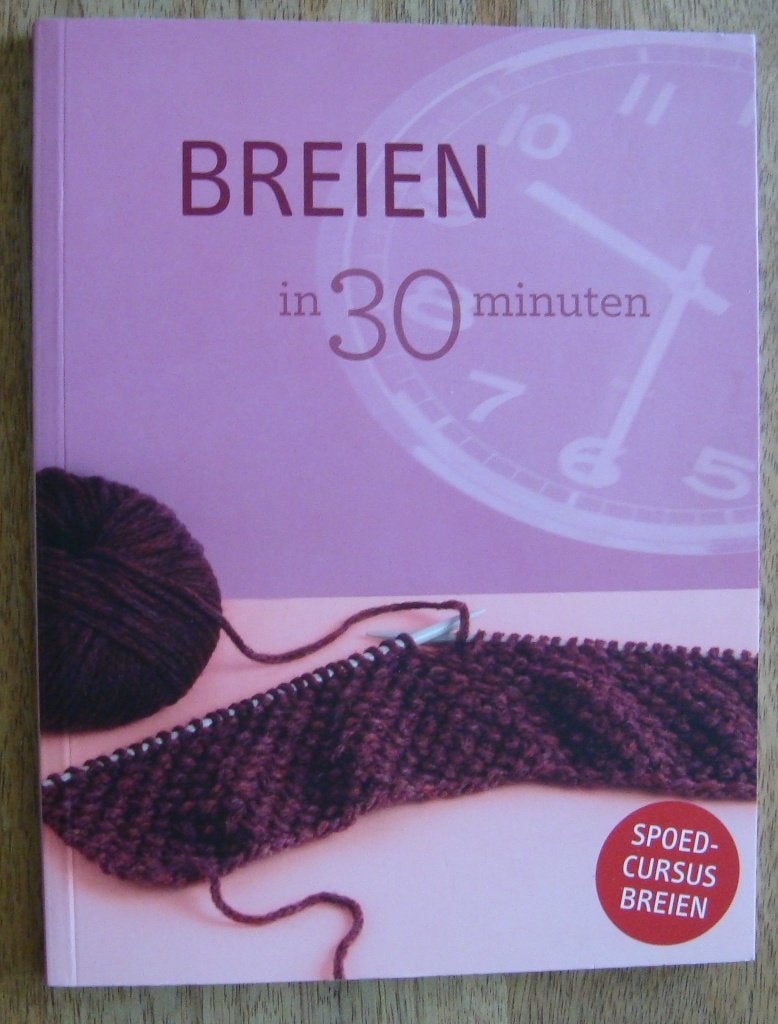 Breien in 30 minuten Spoedcursus breien - Manuela Seitter, Breien en Haken, Ophalen of Verzenden, Zo goed als nieuw, Manuela Seitter