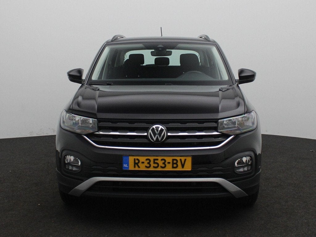 Volkswagen T-Cross 1.0 TSI Life | Adaptive cruise control |, Auto's, Volkswagen, Gebruikt, Zwart, Origineel Nederlands, Bedrijf