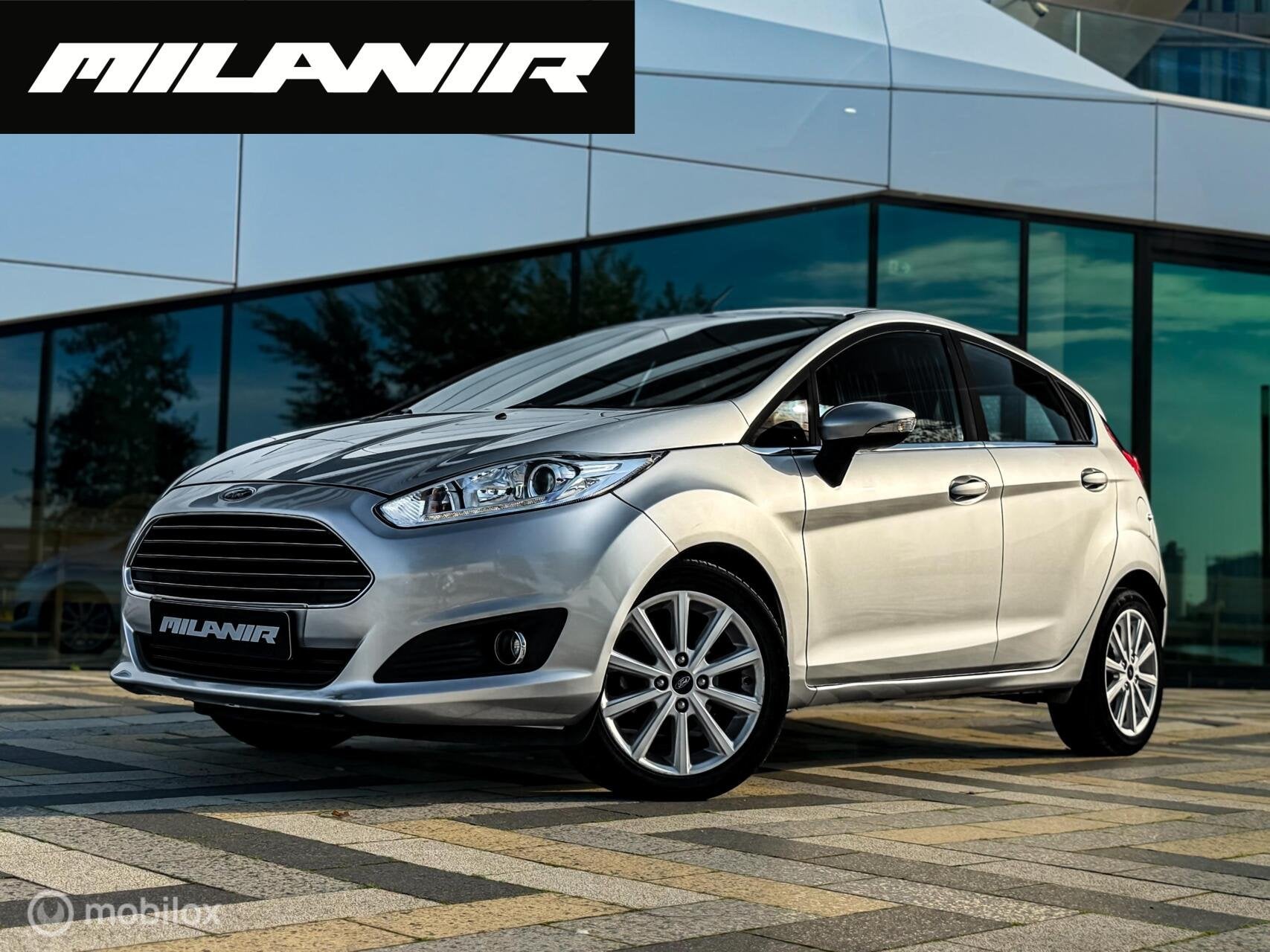Ford Fiesta 1.0 EcoBoost | AUTOMAAT | Cruise control | LMV, Auto's, Gebruikt, Zwart, Verwarmde buitenspiegels, Bedrijf