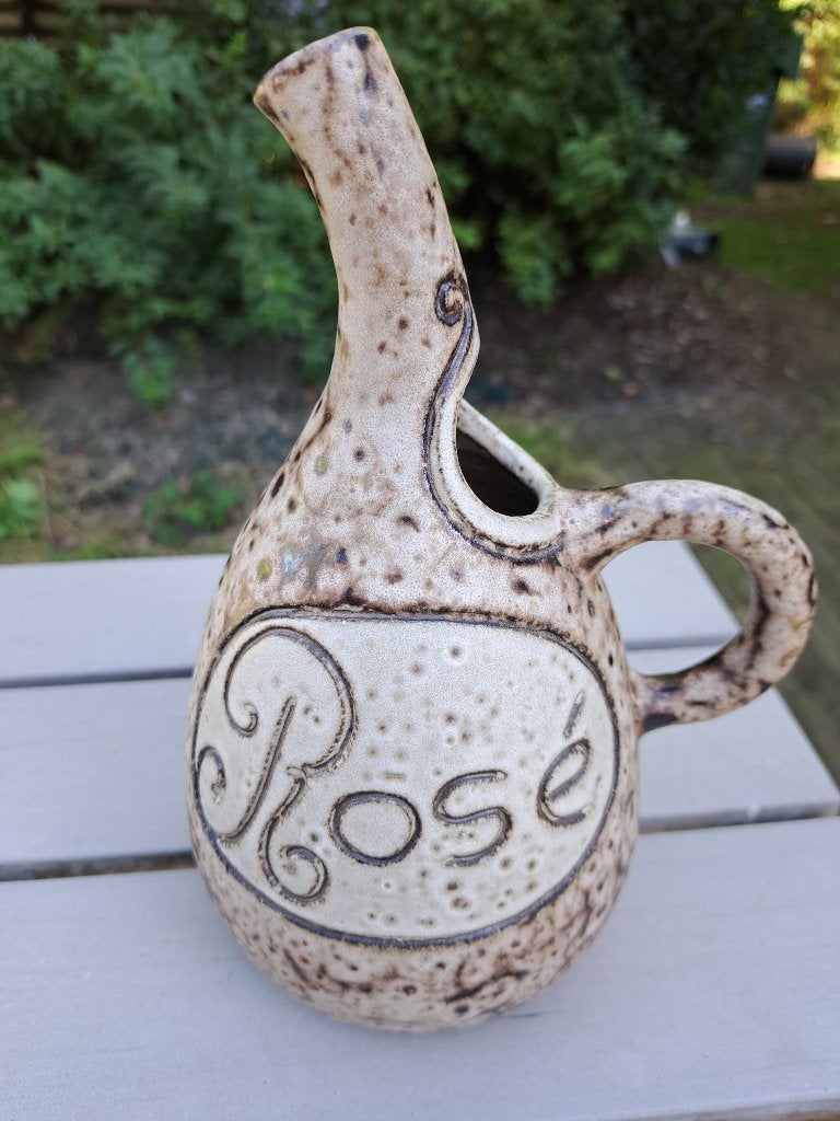 Hannie Mein fles rosé schenkkan aardewerk, Antiek en Kunst, Ophalen of Verzenden