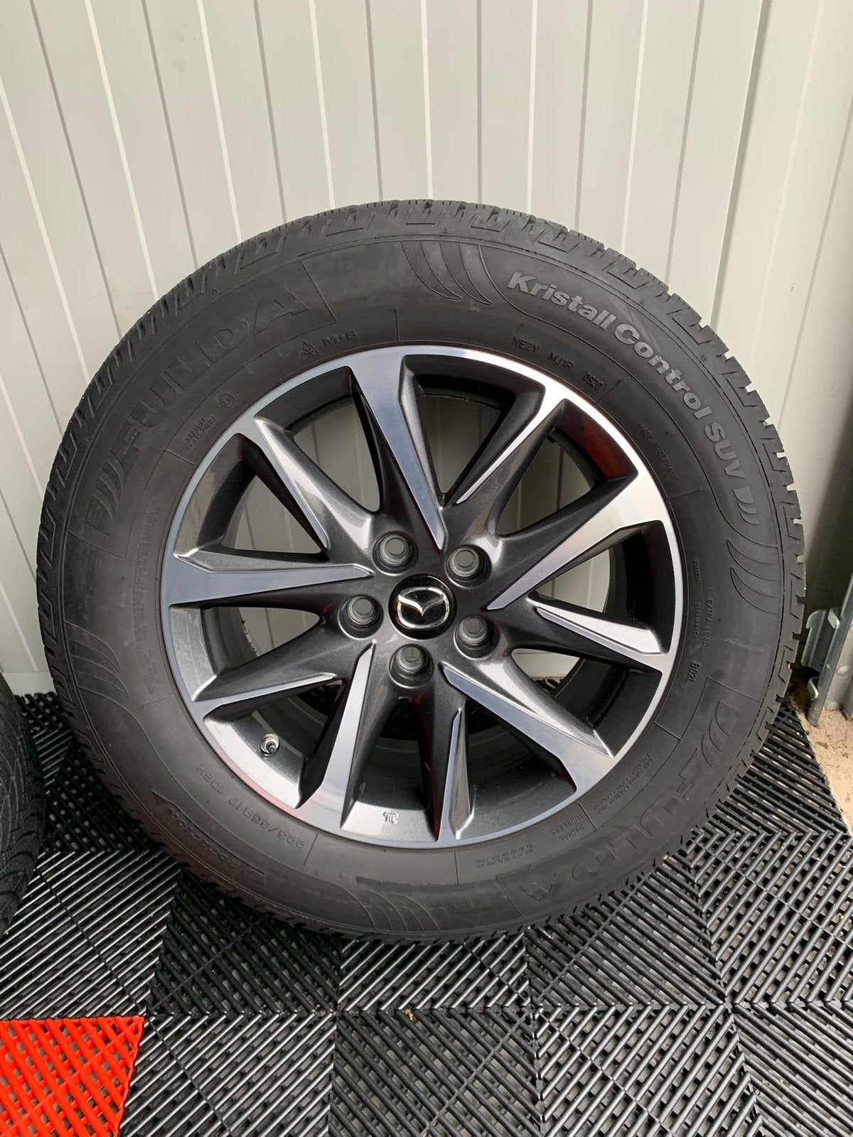 Orginele Mazda cx5 velgen 5x114,3 17 inch winterbanden, Ophalen, Velg(en), 17 inch, Winterbanden