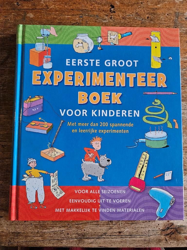 Eerste groot Experimenteerboek voor kinderen, Ophalen of Verzenden, Nieuw, Non-fictie