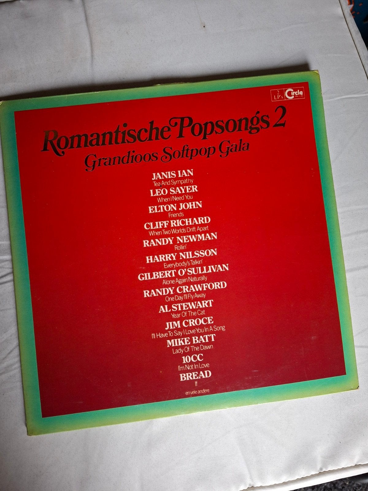 Romantische Popsongs 2 - Grandioos Softpop Gala (2LP), Gebruikt, Pop, Complilatie, Ophalen of Verzenden