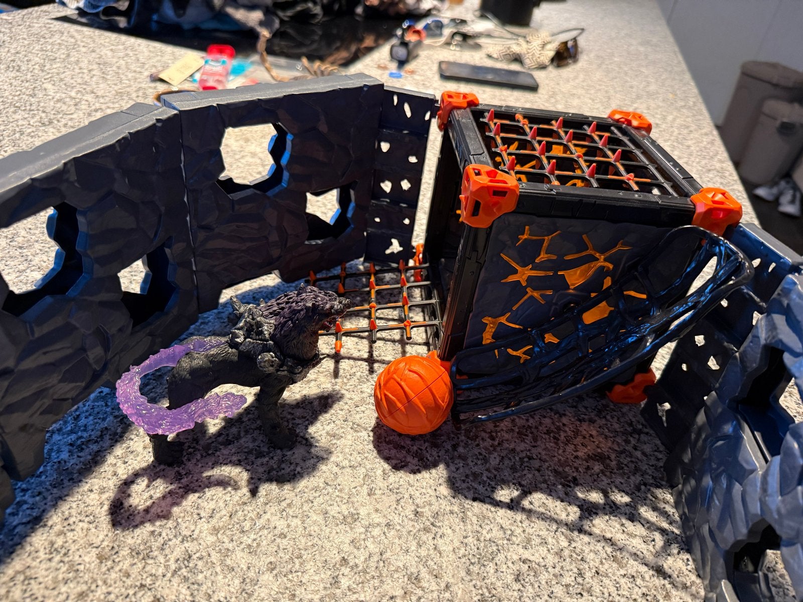 Schleich ELDRADOR CREATURES BattleCave Arena, Verzenden, Zo goed als nieuw