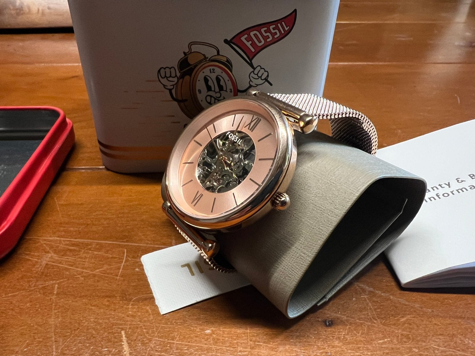 Fossil Carlie, Ophalen, Staal, Fossil, Polshorloge