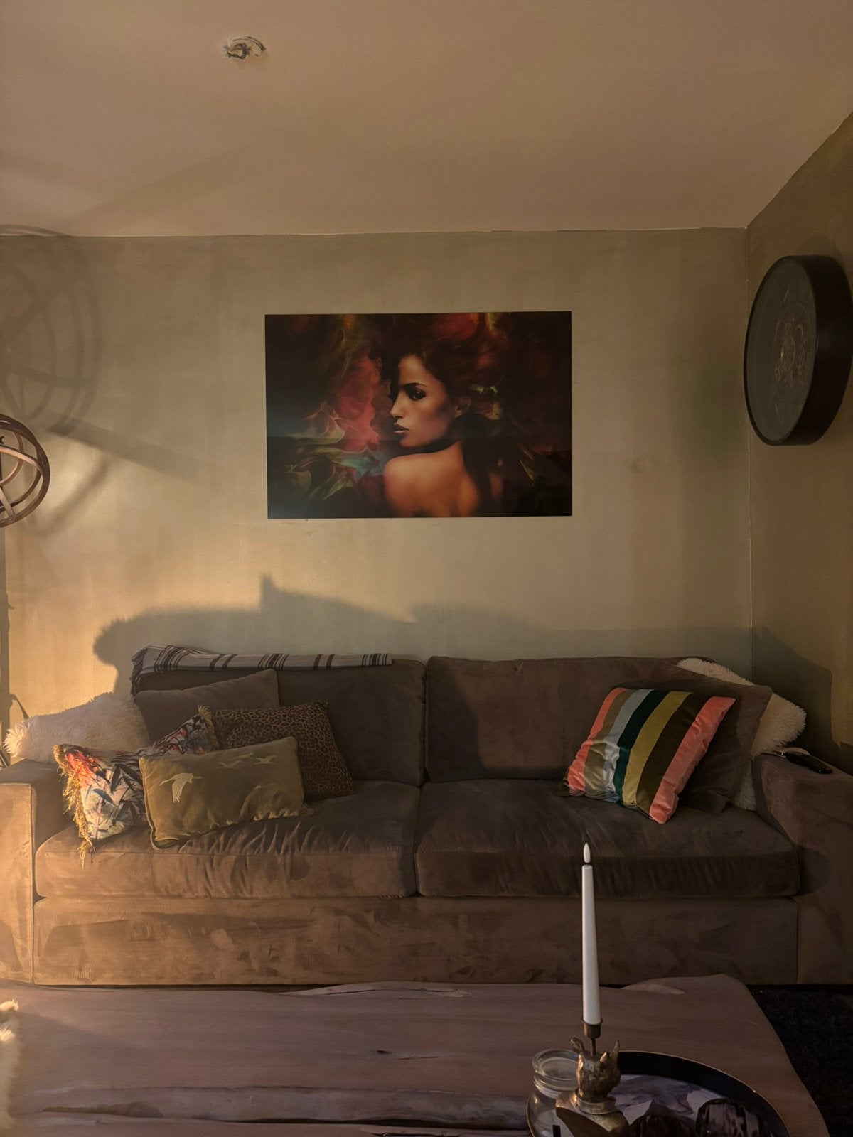 Bank van Bocx interiors, Huis en Inrichting, Banken | Bankstellen, Gebruikt, Rechte bank, Driepersoons, 250 tot 300 cm, 100 tot 125 cm