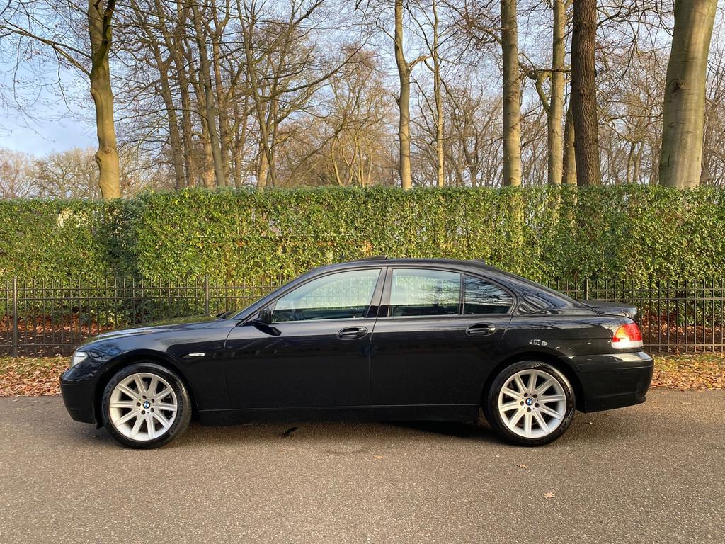 BMW 7-serie 745i Shadow Line, Leer, Open Dak, 333PK!, Auto's, BMW, Automaat, Achterwielaandrijving, Gebruikt, 1885 kg