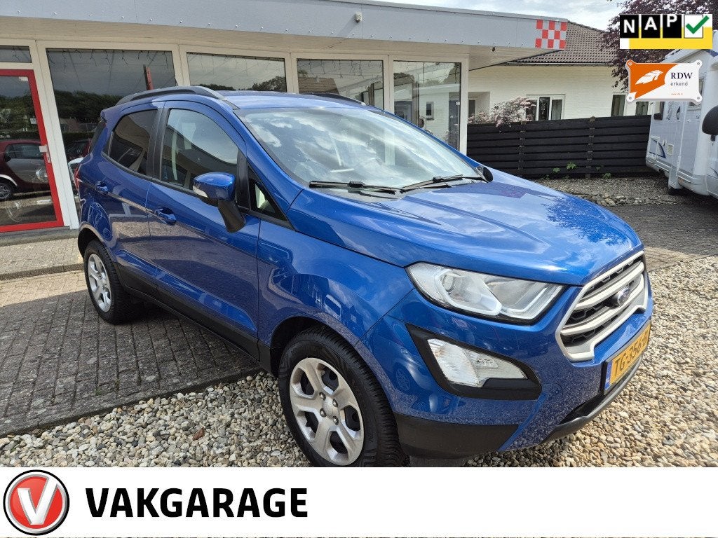 Ford EcoSport 1.0 EB Trend Ultim. (bj 2018), Auto's, Voorwielaandrijving, Bluetooth, 125 pk, Gebruikt