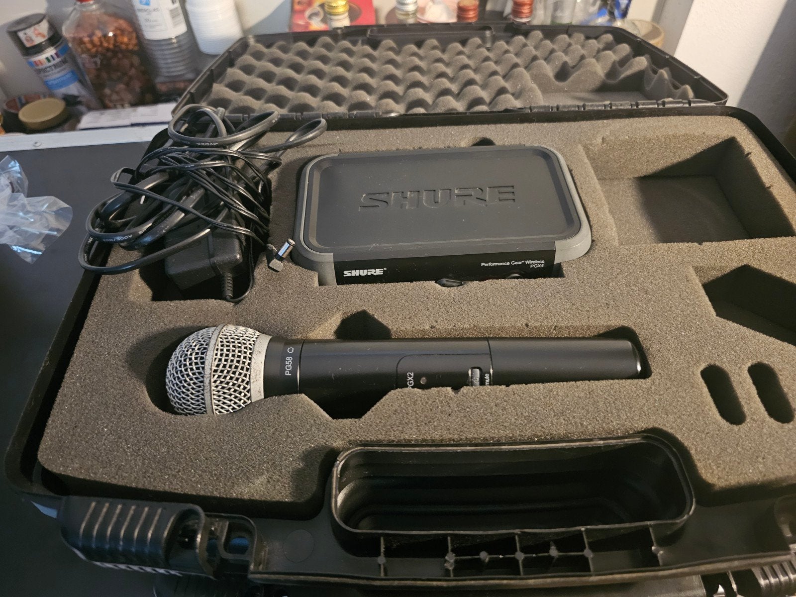 Shure PGX4 Draadloze Microfoon Set - Zangmicrofoon, Ophalen of Verzenden