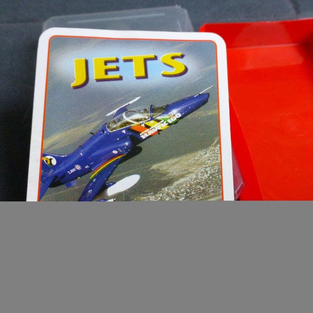 Kwartet Jets in de Duitsetaal, Verzamelen, Speelkaarten, Jokers en Kwartetten, Ophalen of Verzenden, Zo goed als nieuw, Kwartet(ten)