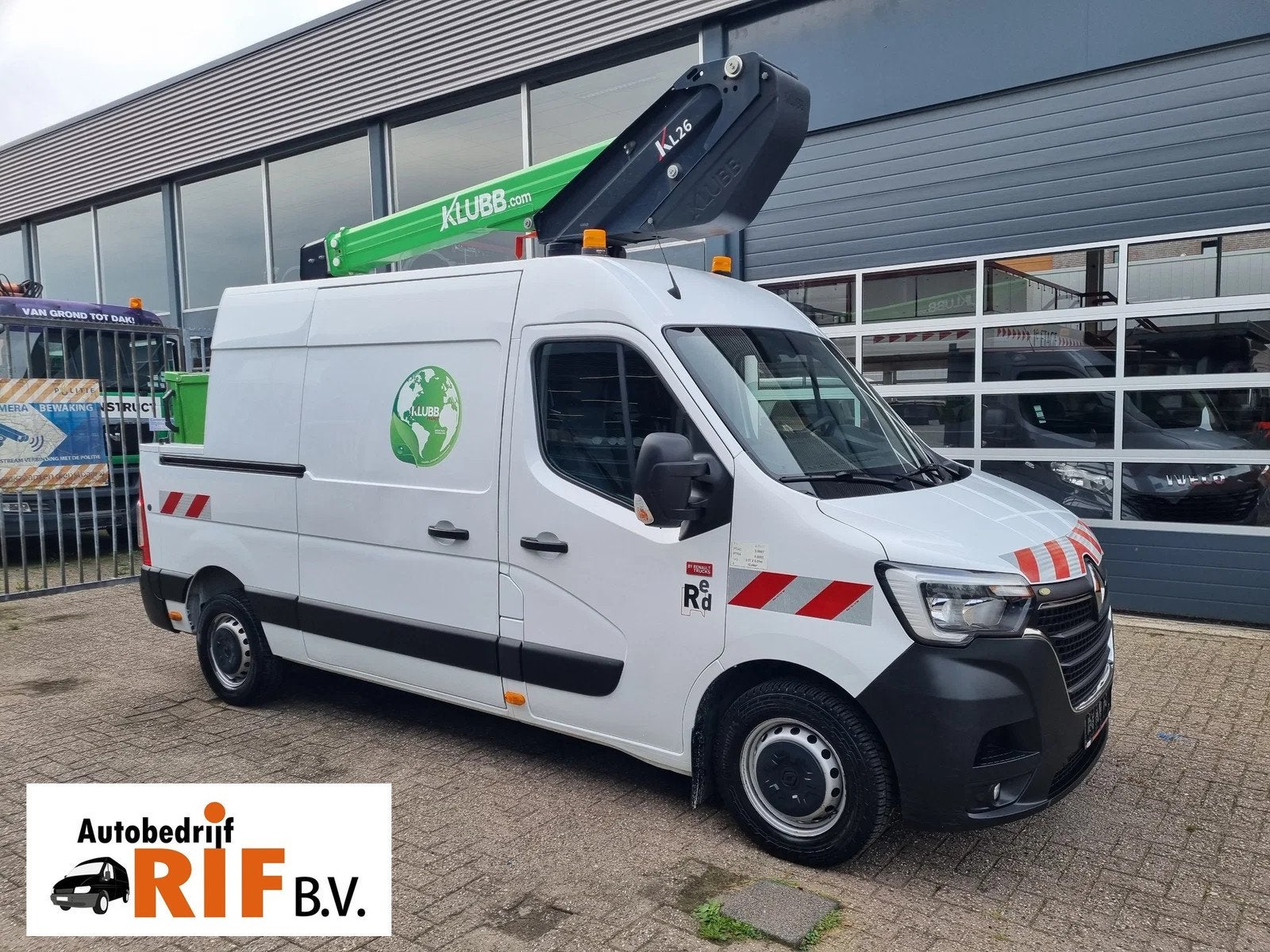 Renault Master 2.3 DCI Hoogwerker KLUBB KL26 12 m Euro 6D, Auto's, 145 pk, Gebruikt, Euro 6, 4 cilinders