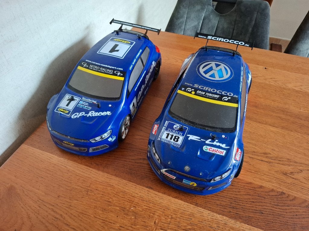 Rc auto's, Gebruikt, Auto offroad, Ophalen of Verzenden, Schaal 1:10