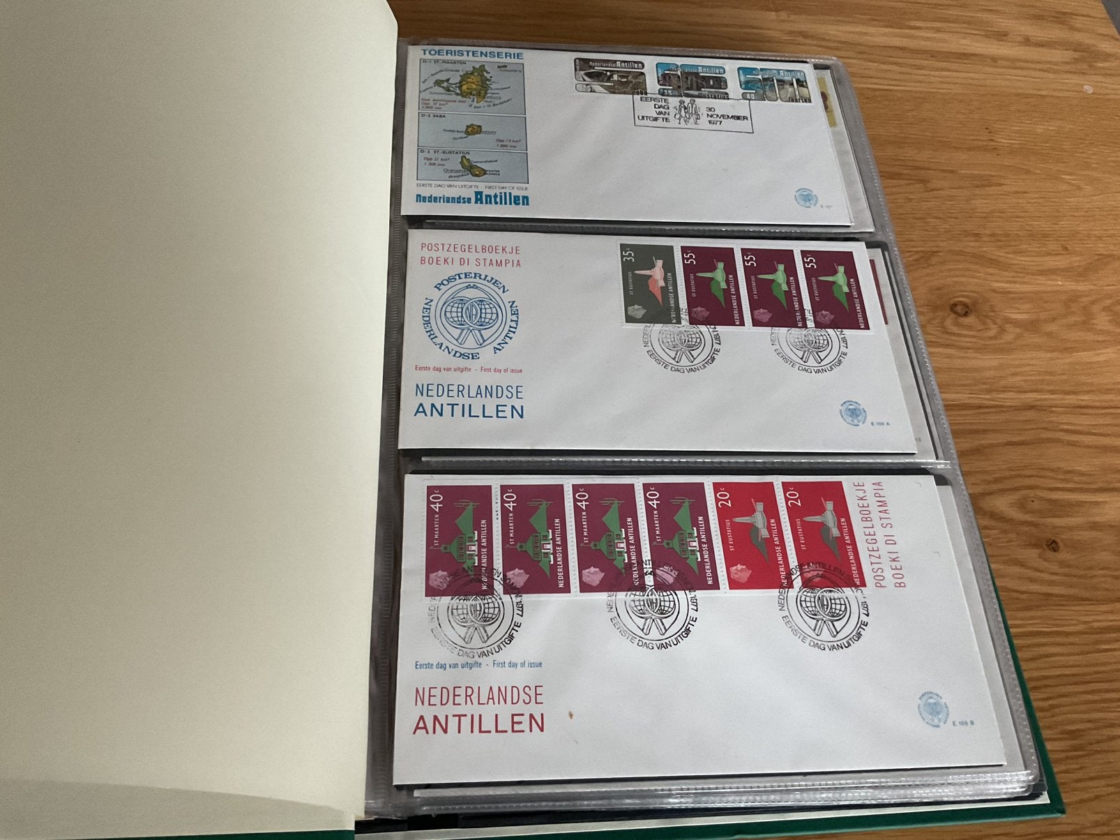 Album FDC Nederlandse Antillen en wat Nederland, Ophalen of Verzenden, Nederland