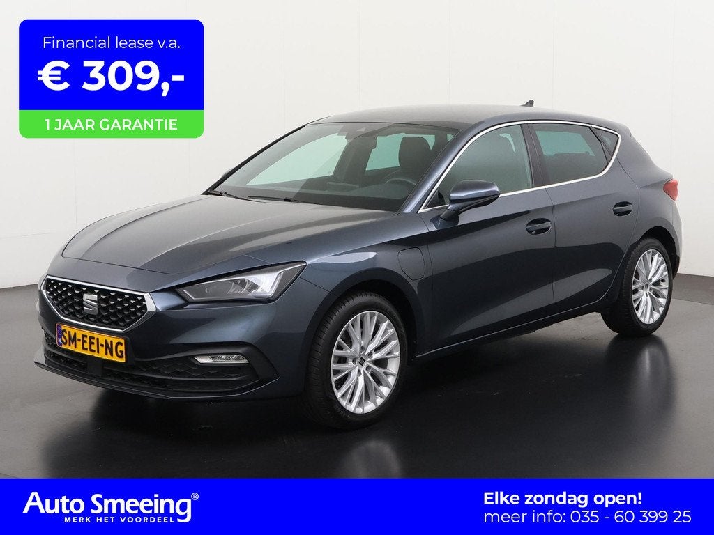 SEAT Leon 1.4 TSI eHybrid PHEV Xcellence | Stoel & Stuurverw, Auto's, Seat, 12 maanden, Stof, Gebruikt, Euro 6