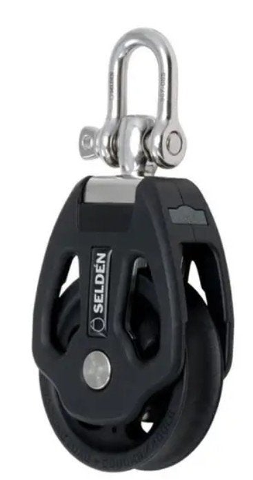 Selden Blok PBB80 1-schijfs wartel 80 mm schijf NIEUW, Ophalen of Verzenden, Nieuw, Lijn of Blok