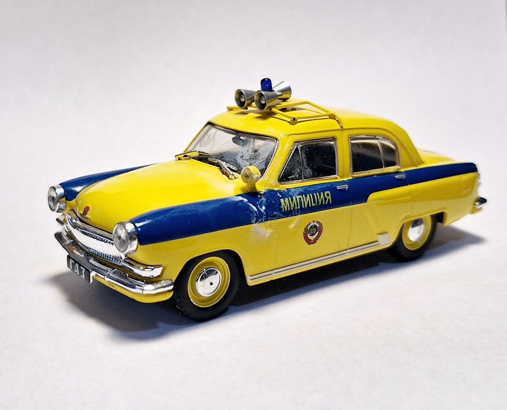 Volga Politie auto DeAgosthini, Ophalen of Verzenden, Gebruikt, Auto, Overige merken