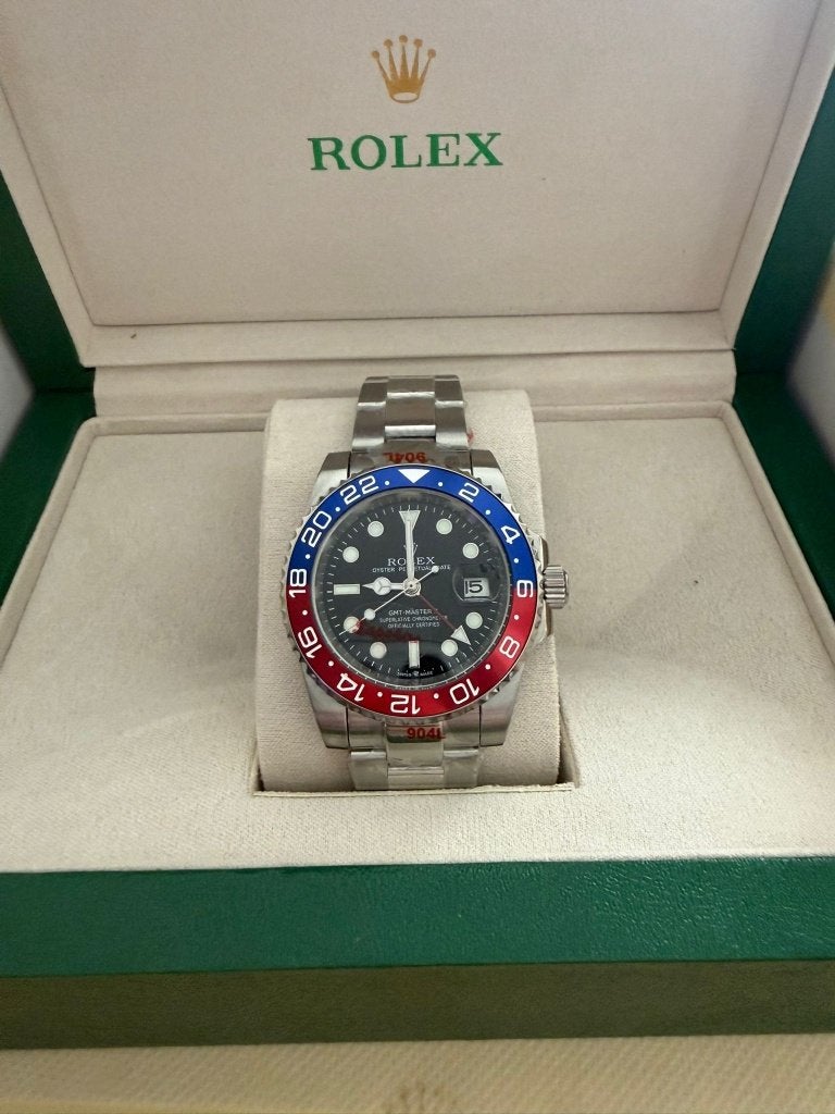 Rolex GMT2: Pepsi, Ophalen of Verzenden, Zo goed als nieuw, Zwart, Android