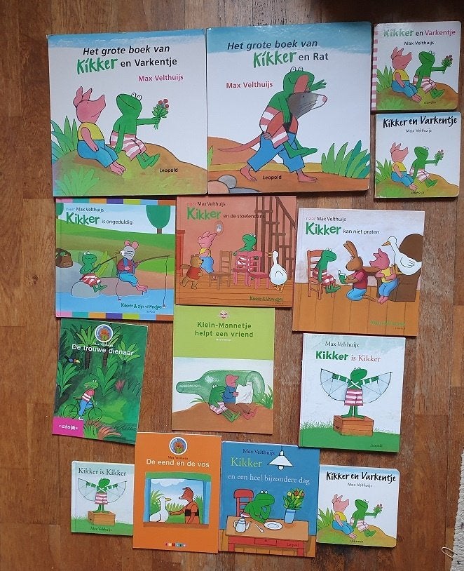 MAX  VELTHUIJS – KIKKER - BOEKEN  , Ophalen of Verzenden, Gelezen, Fictie algemeen