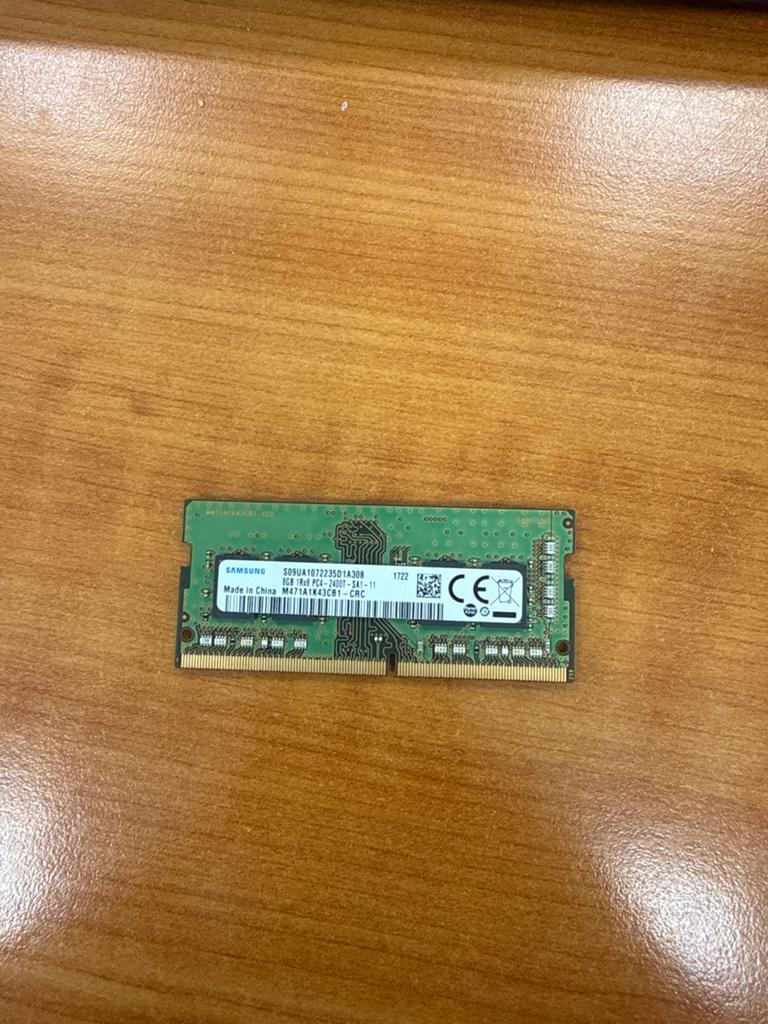 Samsung 8GB DDR4 RAM Geheugenmodule voor Laptop, Computers en Software, RAM geheugen, Gebruikt, DDR4, 8 GB, Ophalen of Verzenden