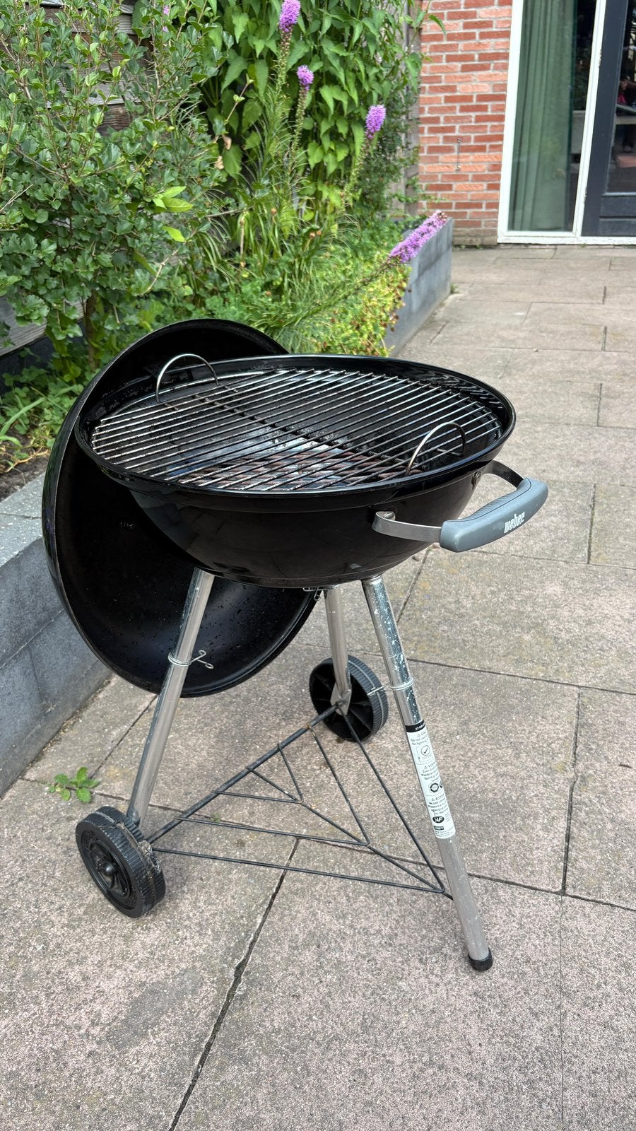 Weber houtskool bbq, Ophalen, Gebruikt