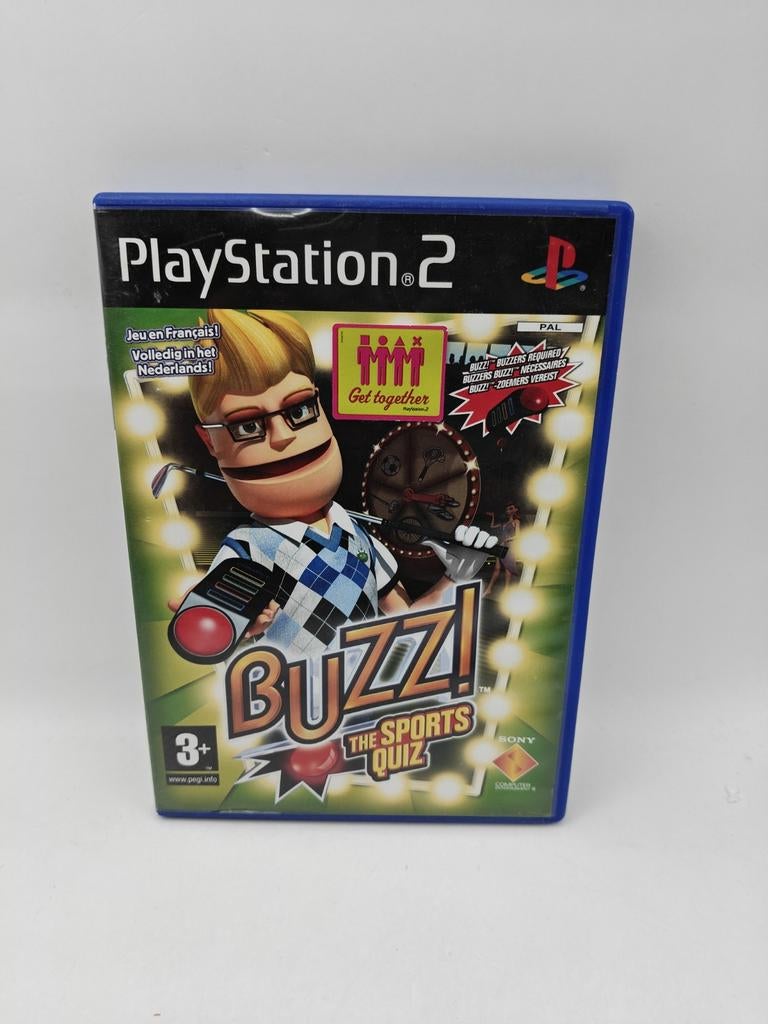 Buzz! The Sports Quiz - PS2, Overige genres, Eén computer, Ophalen of Verzenden, Zo goed als nieuw
