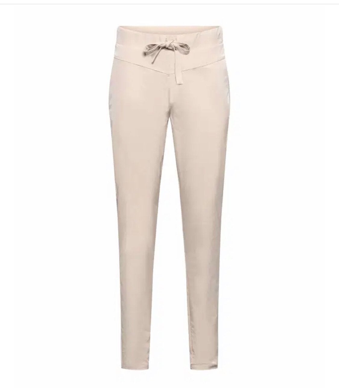 &Co Woman travel broek model PEPPE. Mt. M. NIEUW, Maat 38/40 (M), Beige, &Co Woman, Nieuw