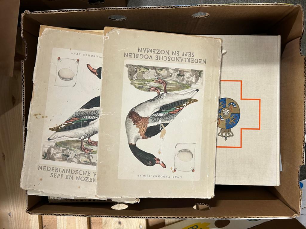 Partij oude boeken - 31 bananen dozen, Ophalen, Gelezen