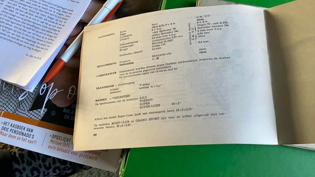 Instructie boekje kaptein., Ophalen of Verzenden, Zo goed als nieuw