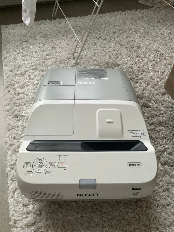 Epson EB-440W Beamer - Compleet met kabels en beugels, Ophalen, Gebruikt, LCD, Overige resoluties