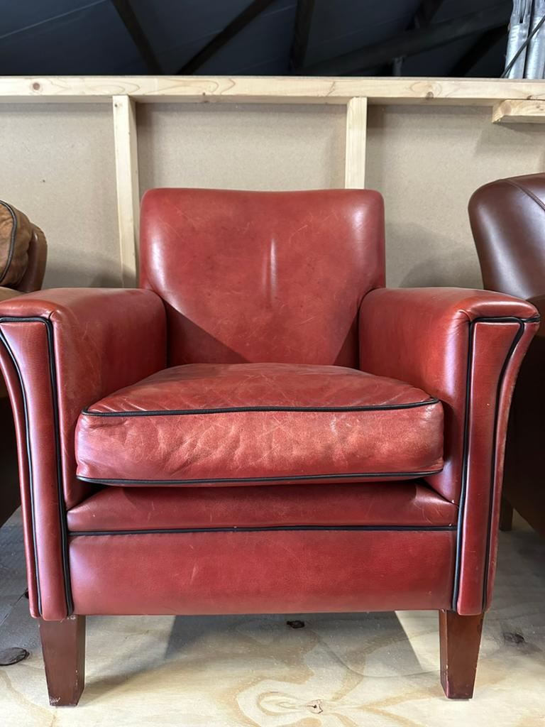 Leren fauteuil. Merk Bendic., Ophalen, ., ., Zo goed als nieuw
