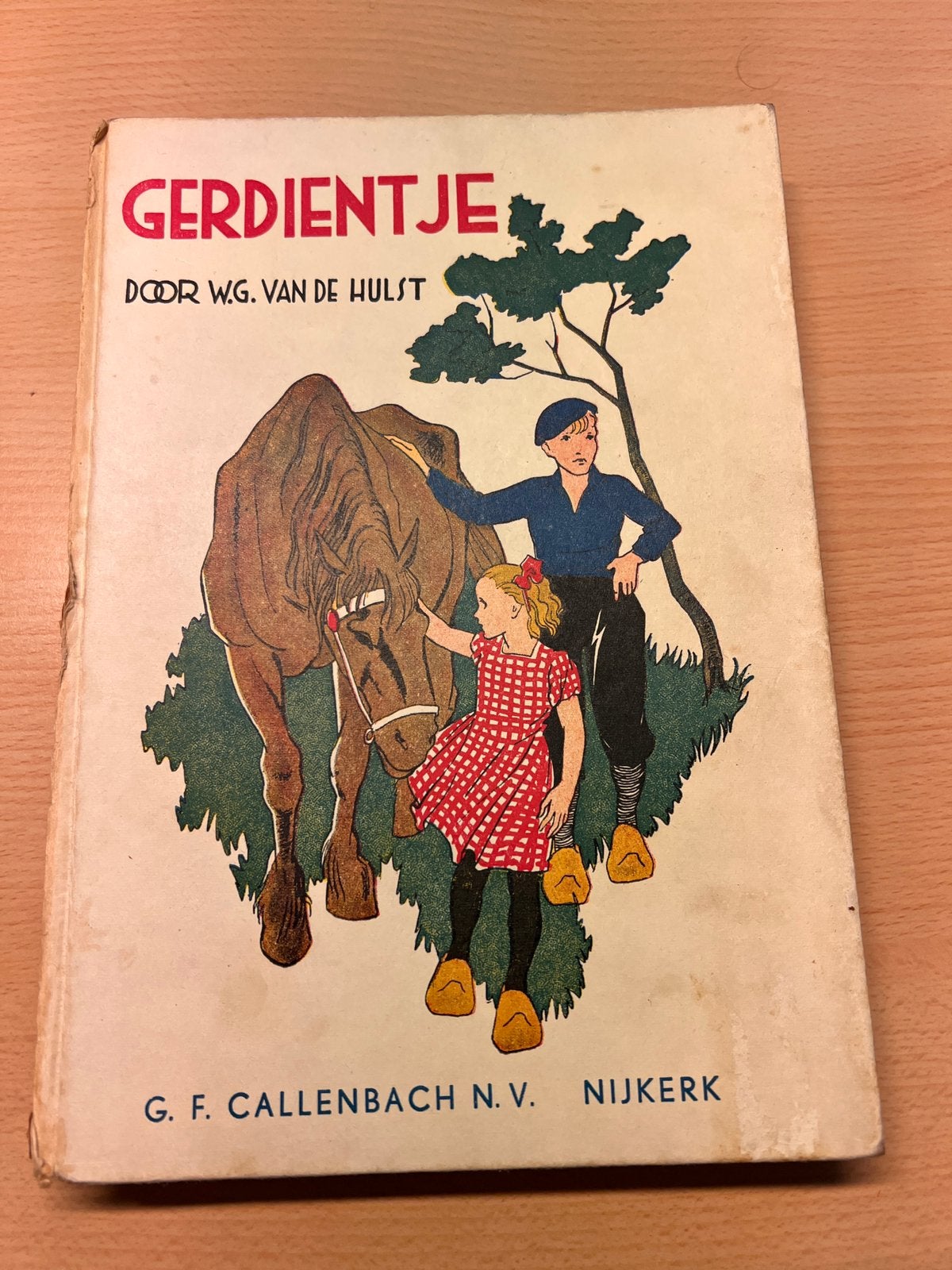 Gerdientje - W.G. van de Hulst - Oud kinderboek, Ophalen of Verzenden, Gelezen, W.G. van de Hulst, Fictie algemeen