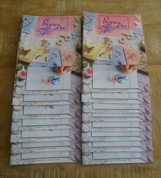15 x Perga Doe Pergamano boekjes samen voor € 5,00, Verzenden, Zo goed als nieuw, Overige thema's, Overige typen