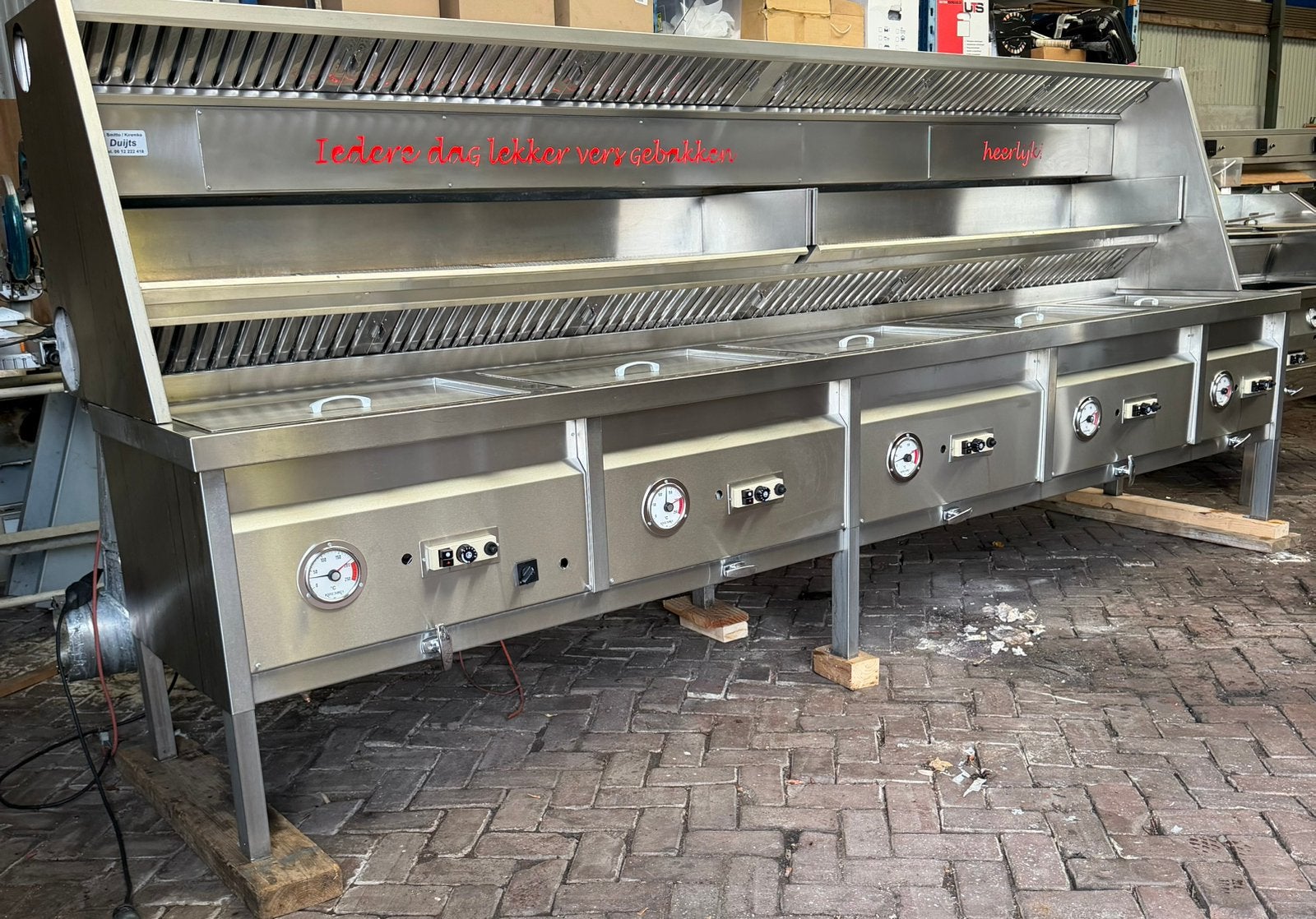 Visbakoven / friet  / ollibolen, Ophalen of Verzenden
