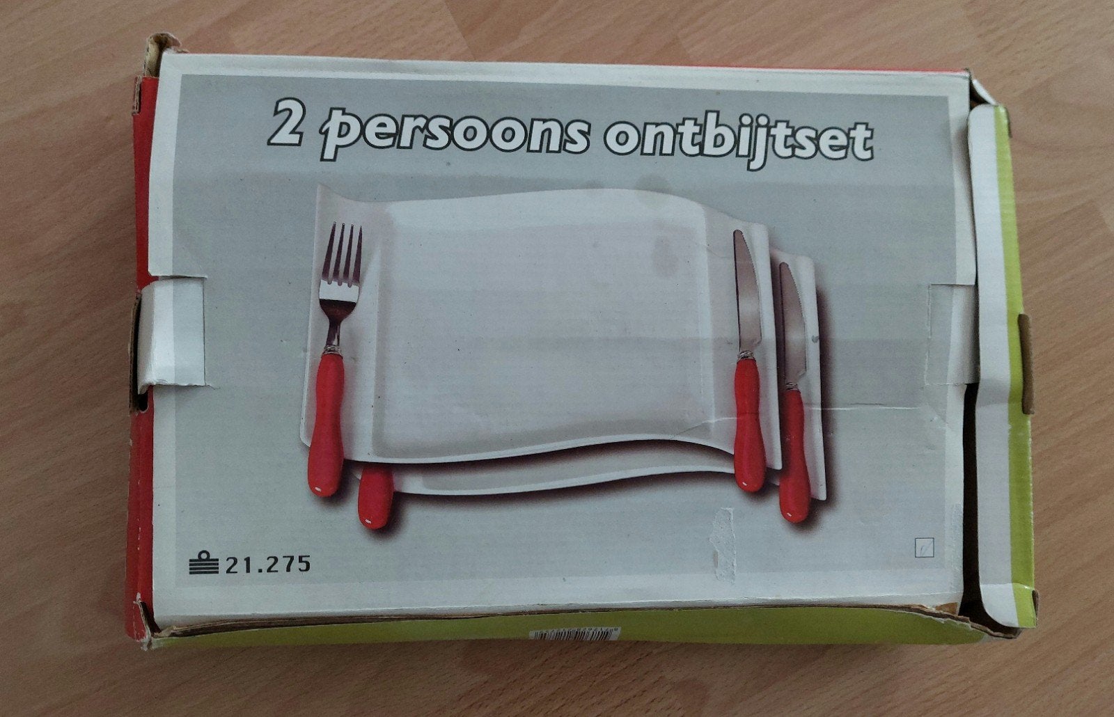 Twee persoons ontbijtset, Overige typen, Nieuw, Ophalen of Verzenden, Overige stijlen