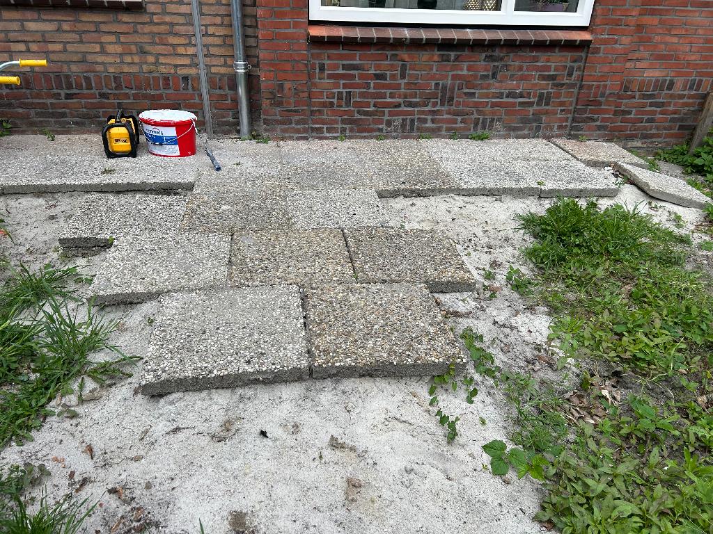 Gratis grindtegels, Ophalen, Gebruikt, Overige typen, 5 tot 10 m²