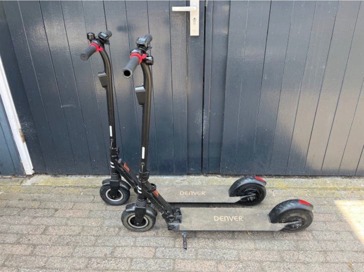 Twee Denver elektrische steps - Zo goed als nieuw, Fietsen en Brommers, Steps, Ophalen, Zo goed als nieuw, Elektrische step (E-scooter)