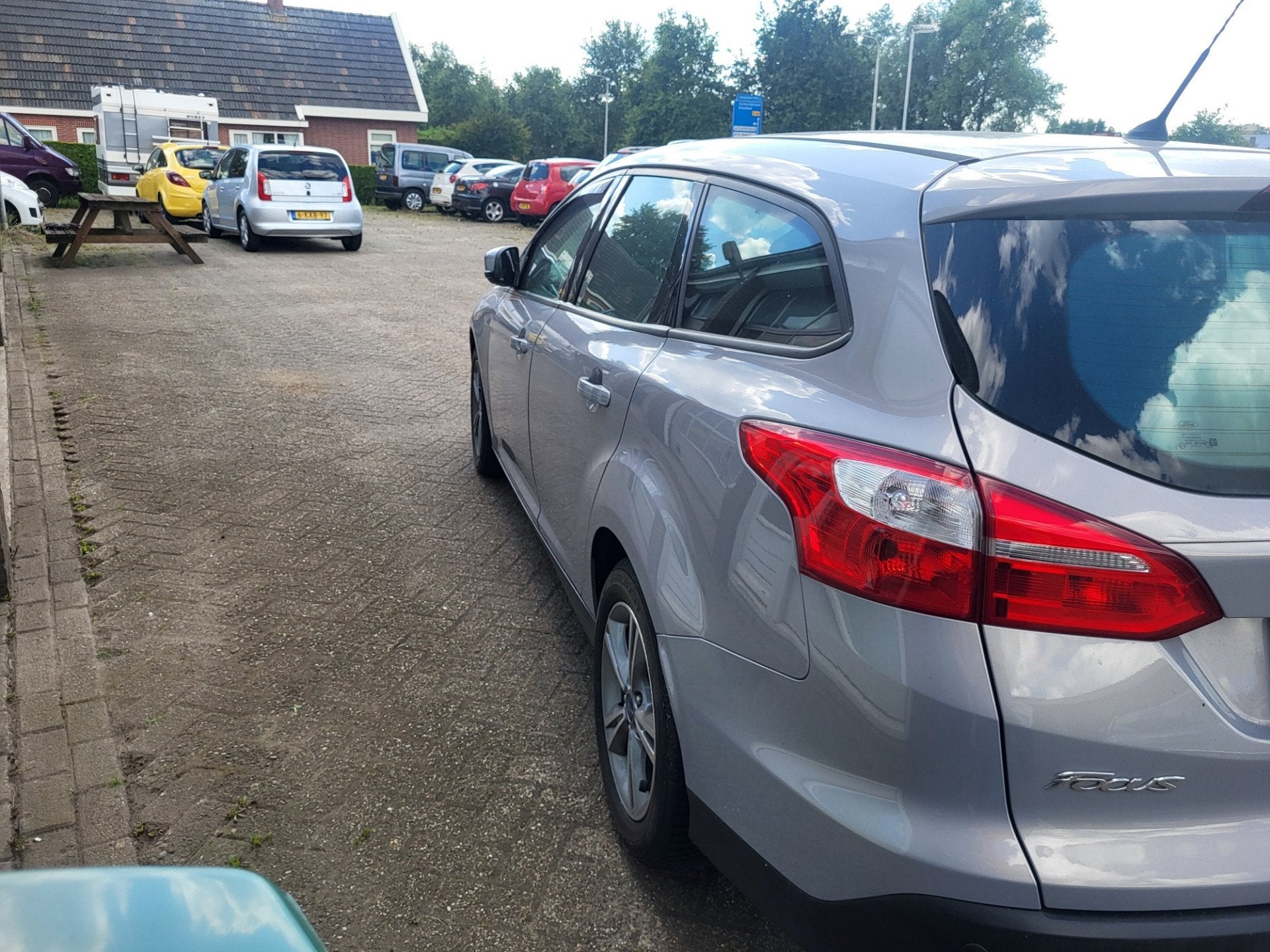 Ford FOCUS Wagon 1.0i "Titanium" 125 Pk LED - Xenon - Navi !, Euro 5, Gebruikt, Zwart, Handgeschakeld