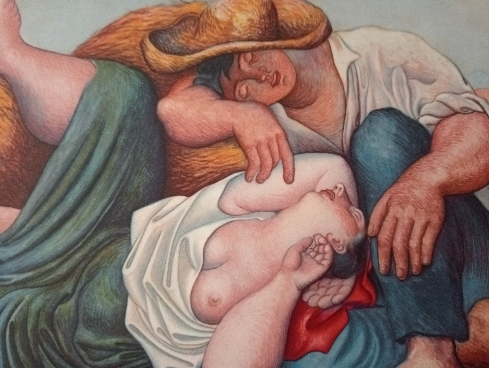 Pablo Picasso offset prent naakt erotiek, Ophalen of Verzenden