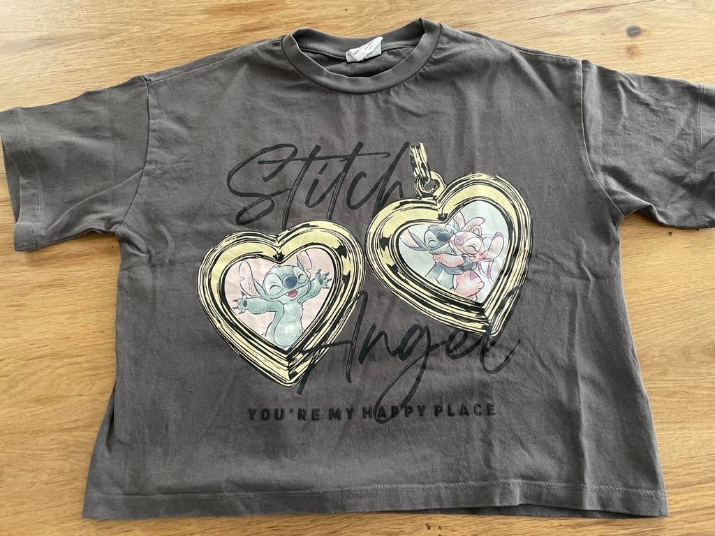 Stitch shirt meisje maat 152 - Disney Lilo & Stitch, Ophalen, Zo goed als nieuw, Meisje, Shirt of Longsleeve