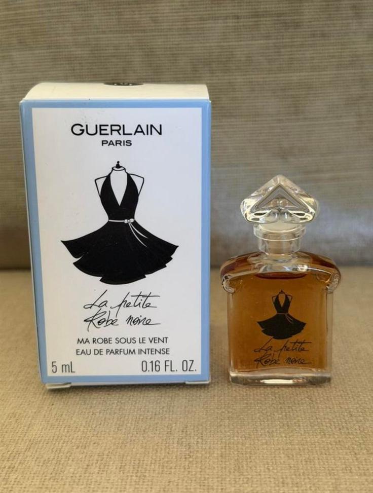 Miniatuur Guerlain La Petite robe noire 5 ml edp intense, Ophalen of Verzenden, Nieuw, Miniatuur, Gevuld