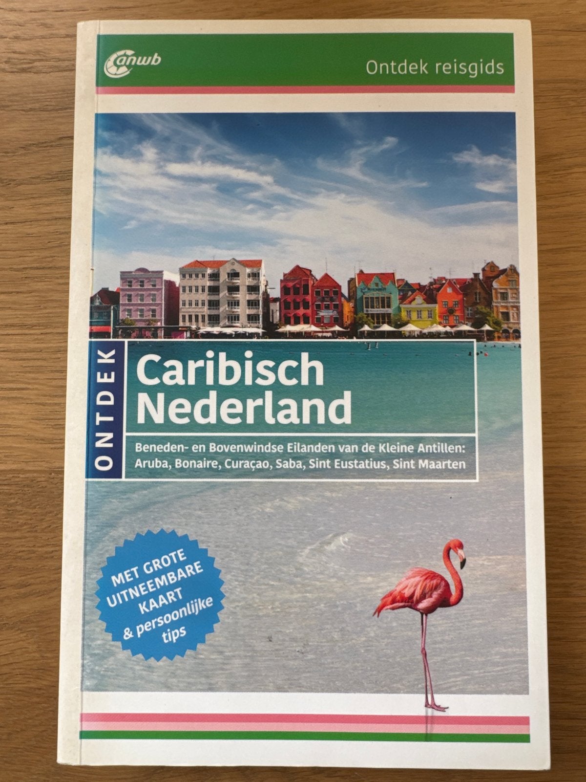 ANWB Ontdek reisgids Caribisch Nederland, Boeken, Zo goed als nieuw, Reisgids of -boek, ANWB, Midden-Amerika