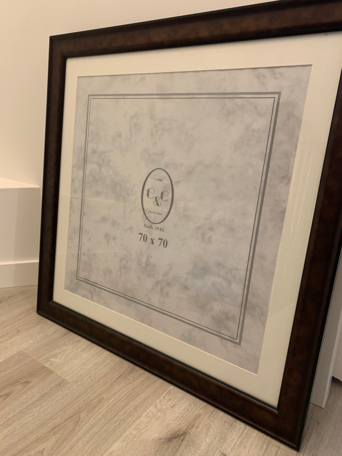 Fotolijst 70x70 C&C, Ophalen, Zo goed als nieuw, Fotolijst