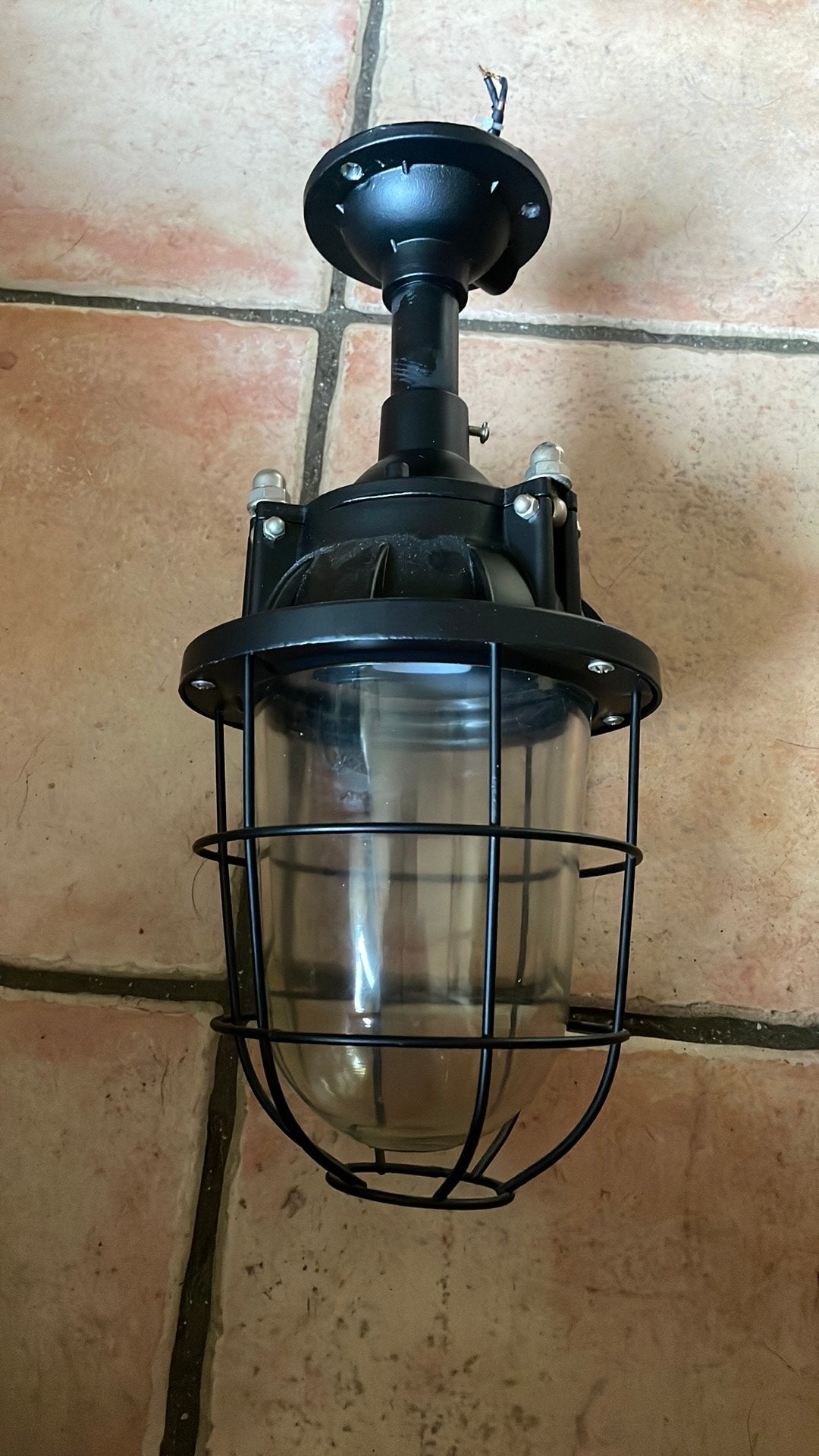 industriele hanglamp zwart, Ophalen, Nieuw, Netvoeding, Minder dan 50 watt