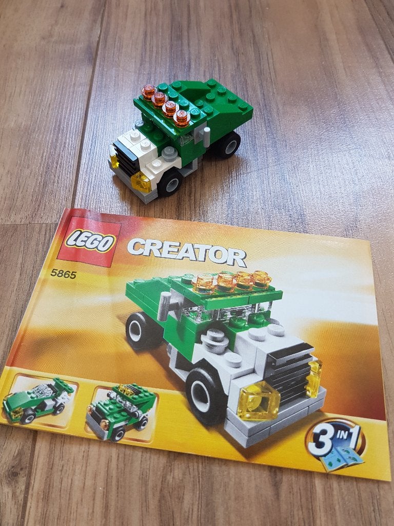 LEGO Creator 5865 Mini kiepwagen, Lego, Ophalen of Verzenden, Zo goed als nieuw, Creator