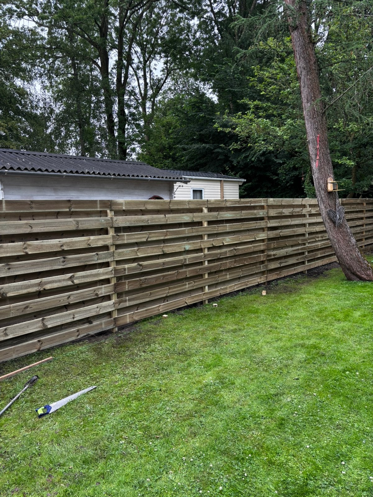 Schutting plaatsen (goedkoopste in regio), Tuin en Terras, Schuttingen, 1 tot 2 meter, 9619 TC, 6 meter of meer, Ophalen of Verzenden