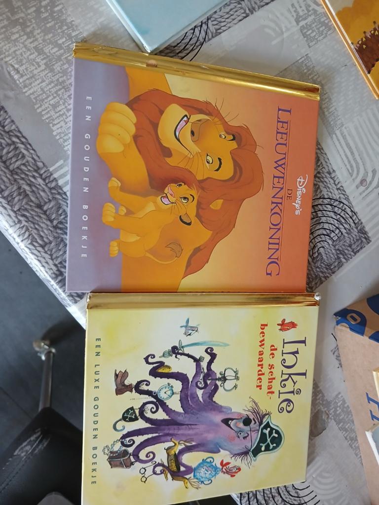 Disney's De Leeuwenkoning & Inkie de schatbewaarder, Ophalen of Verzenden, Gelezen, Walt Disney Company, Sprookjes